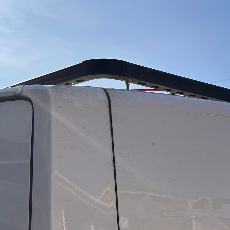 A Halo rack on a real van